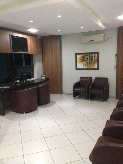 Recepção da clínica